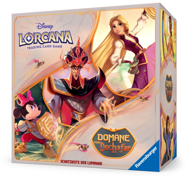 Disney Lorcana: Schatzkiste der Luminari Pack "Domäne von Dschafar" Set 8 (DE)