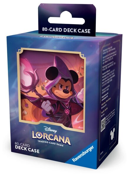 Disney Lorcana: Deck Box - Micky Maus (80+)...