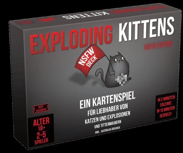 Exploding Kittens NSFW Edition (Deutsch) Kartenspiel